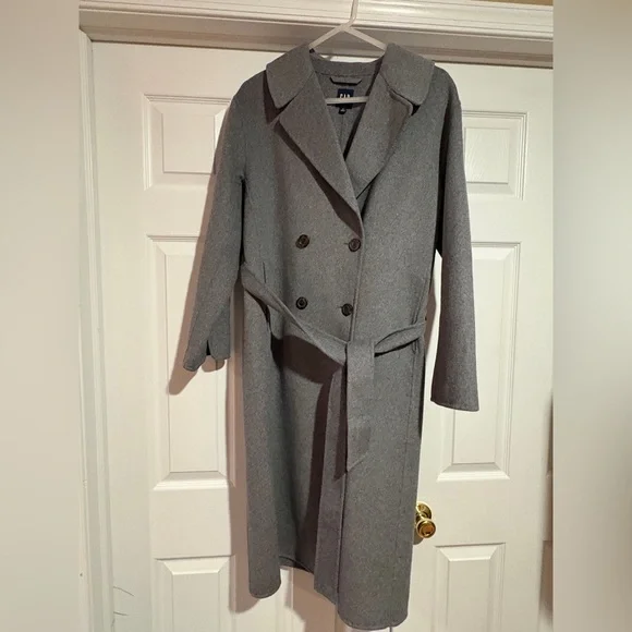 Gap Wool Wrap Coat - Picture 3 of 7